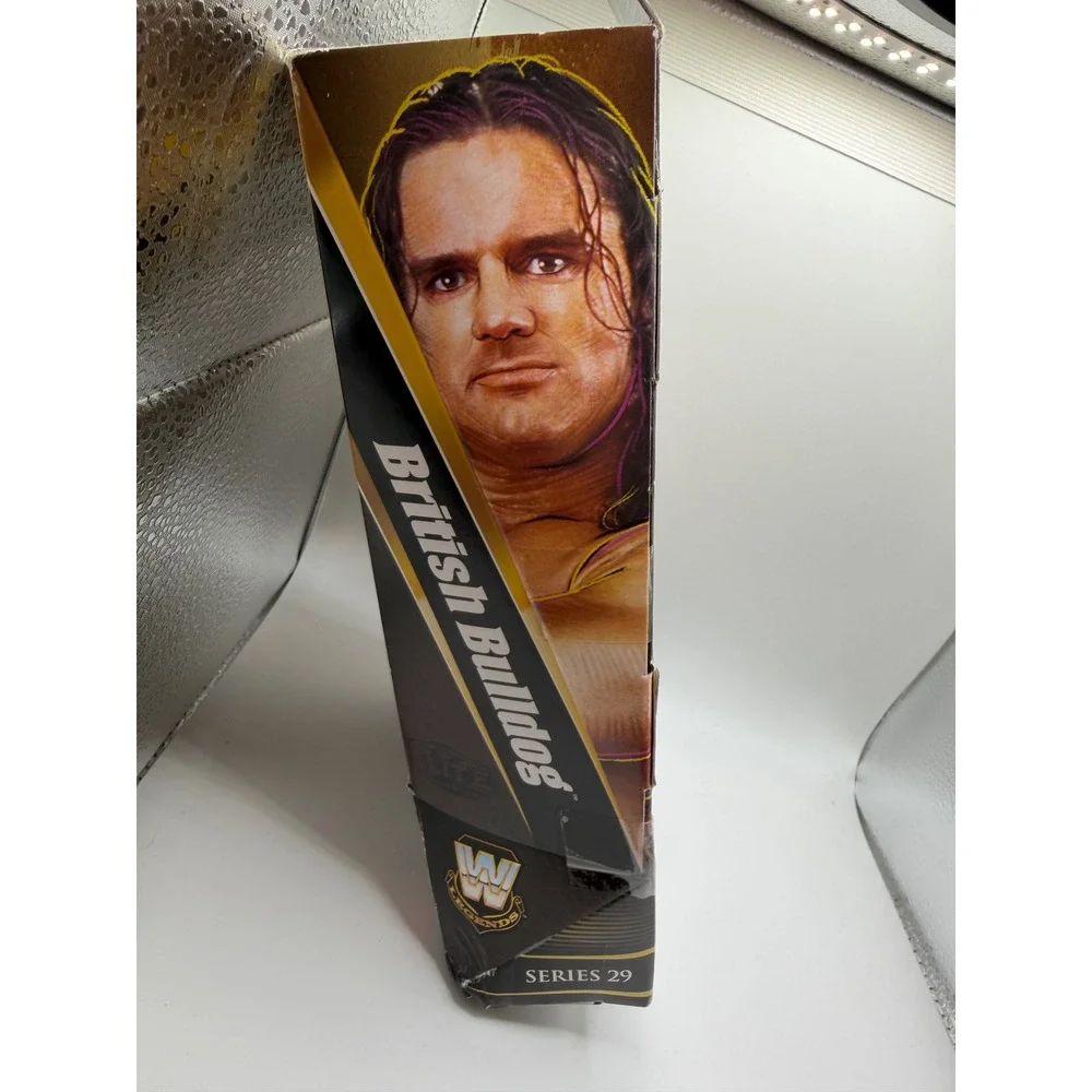WWE Legends Series 29 British Bulldog Elite Collection Mattel Action Figure NEW